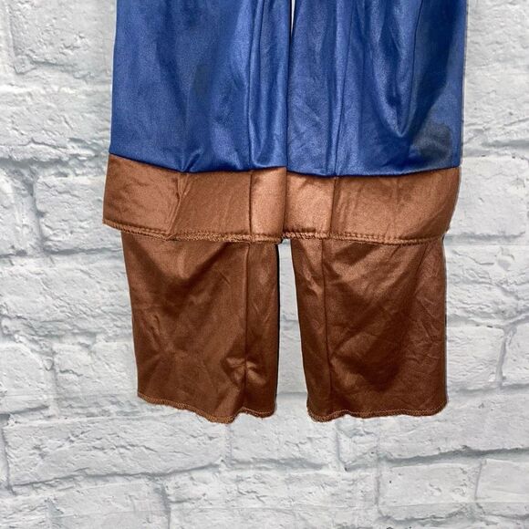 Captain America muscle halloween costume and mask boys M 7-8 - Picture 2 of 14